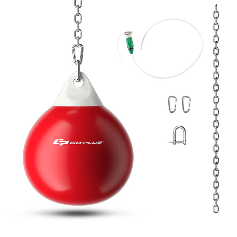 18 Inch 110 Pound Heavy Punching Water Aqua Bag with Adjustable Metal Chain