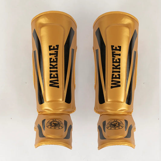 Boxing Shin Guards MMA Fighting Shin Guards Sanda Muay Thai Ankle Guards Unisex Competition Training Shin Guards