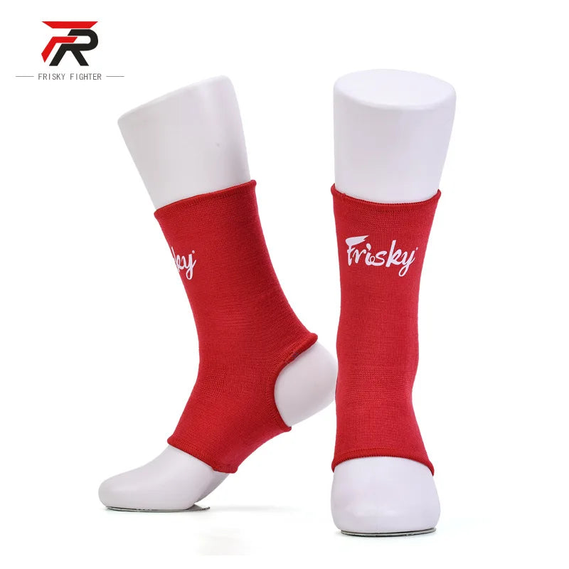 Muay Thai Anklet Fight Kickboxing Boxing Foot Ankle Support Socks Sports Braces Men Women Kids Leg Protector MMA Accessories