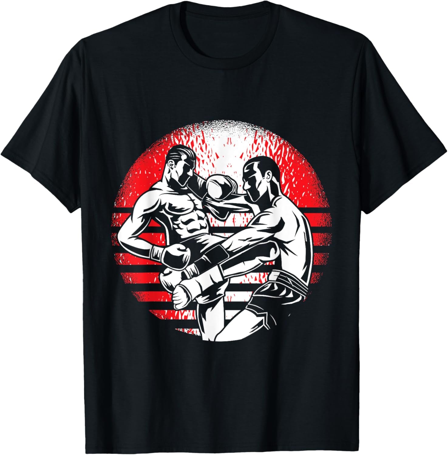 Martial Arts Sparring Men Boys Kids Muay Thai T-Shirt