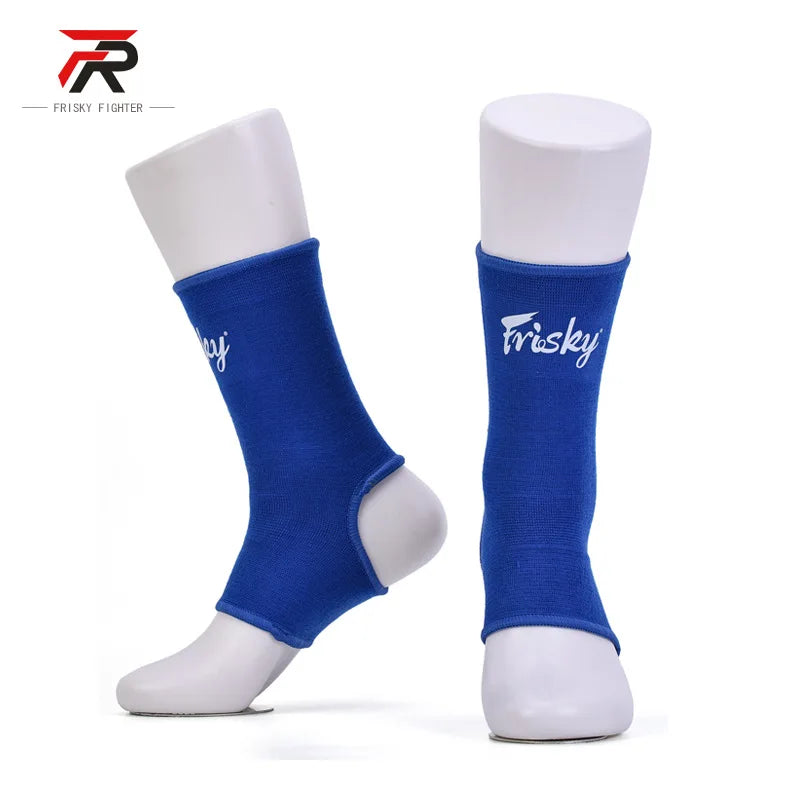 Muay Thai Anklet Fight Kickboxing Boxing Foot Ankle Support Socks Sports Braces Men Women Kids Leg Protector MMA Accessories