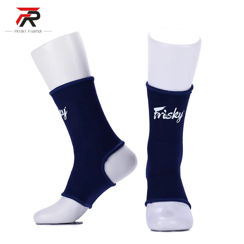 Muay Thai Anklet Fight Kickboxing Boxing Foot Ankle Support Socks Sports Braces Men Women Kids Leg Protector MMA Accessories