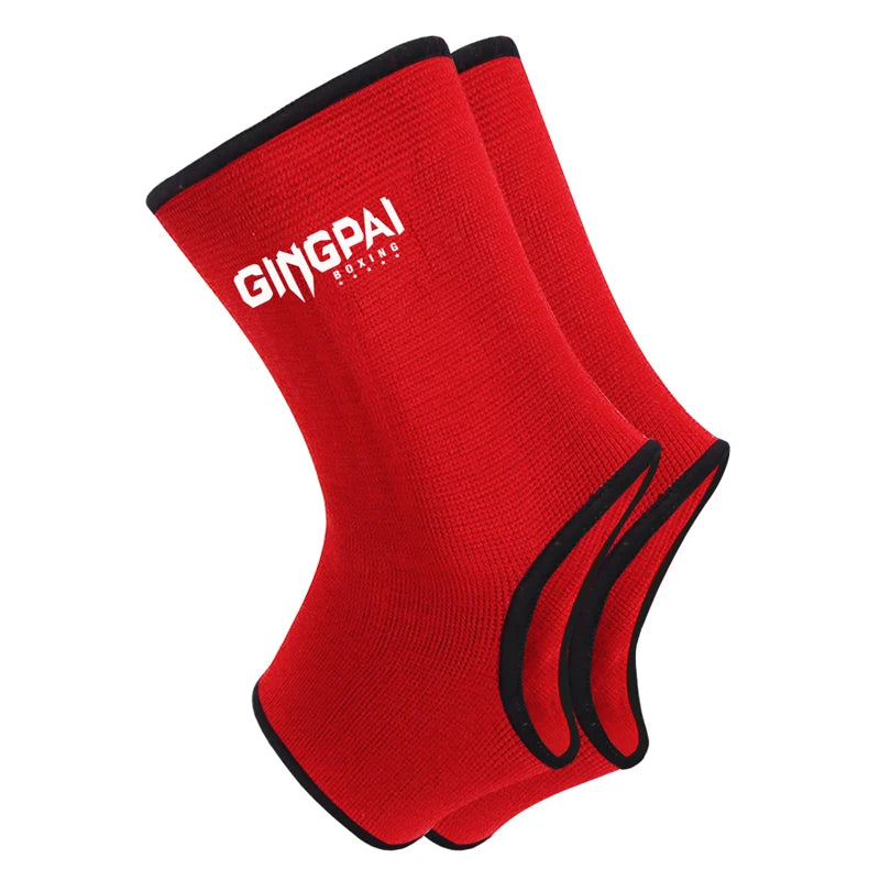 Muay Thai Ankle Support Wraps Men Women Boxing Ankle Braces Muay Thai Foot Braces for Training Sports Kickboxing Sanda Sparring