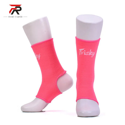Muay Thai Anklet Fight Kickboxing Boxing Foot Ankle Support Socks Sports Braces Men Women Kids Leg Protector MMA Accessories